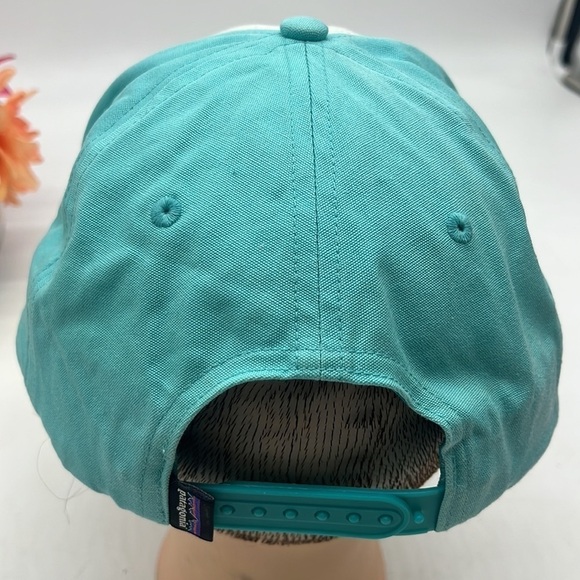 Patagonia Teal Trucker Hat Adjustable. HT4351C - Picture 5 of 9